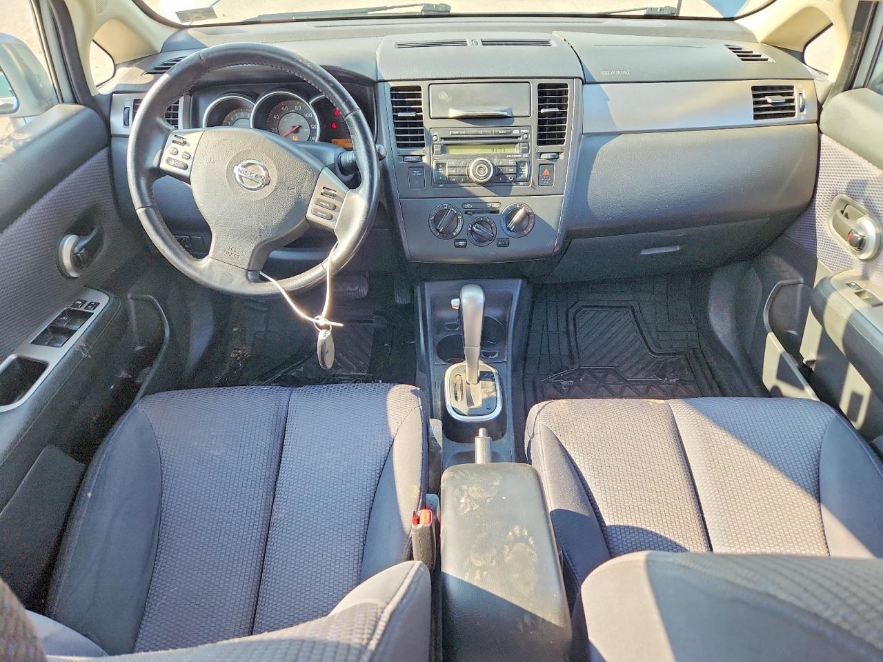 2007 Nissan Versa 1.8 S Gray vin: 3N1BC13E77L450547
