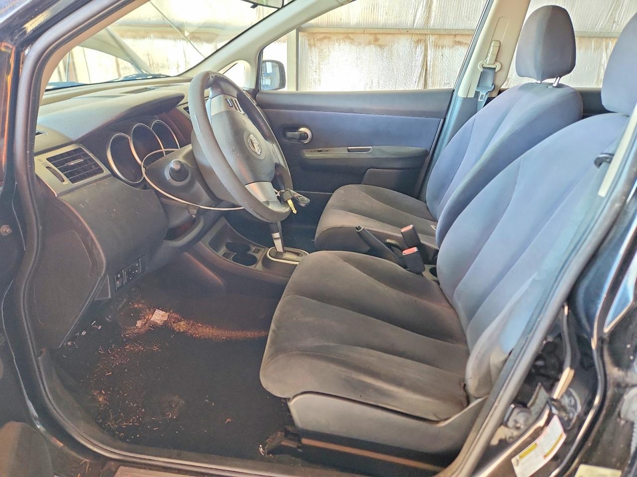 2008 Nissan Versa 1.8 S Черный vin: 3N1BC13E78L380503