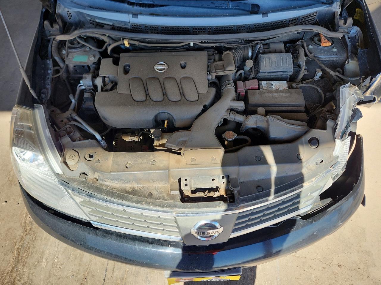 2008 Nissan Versa 1.8 S Черный vin: 3N1BC13E78L380503