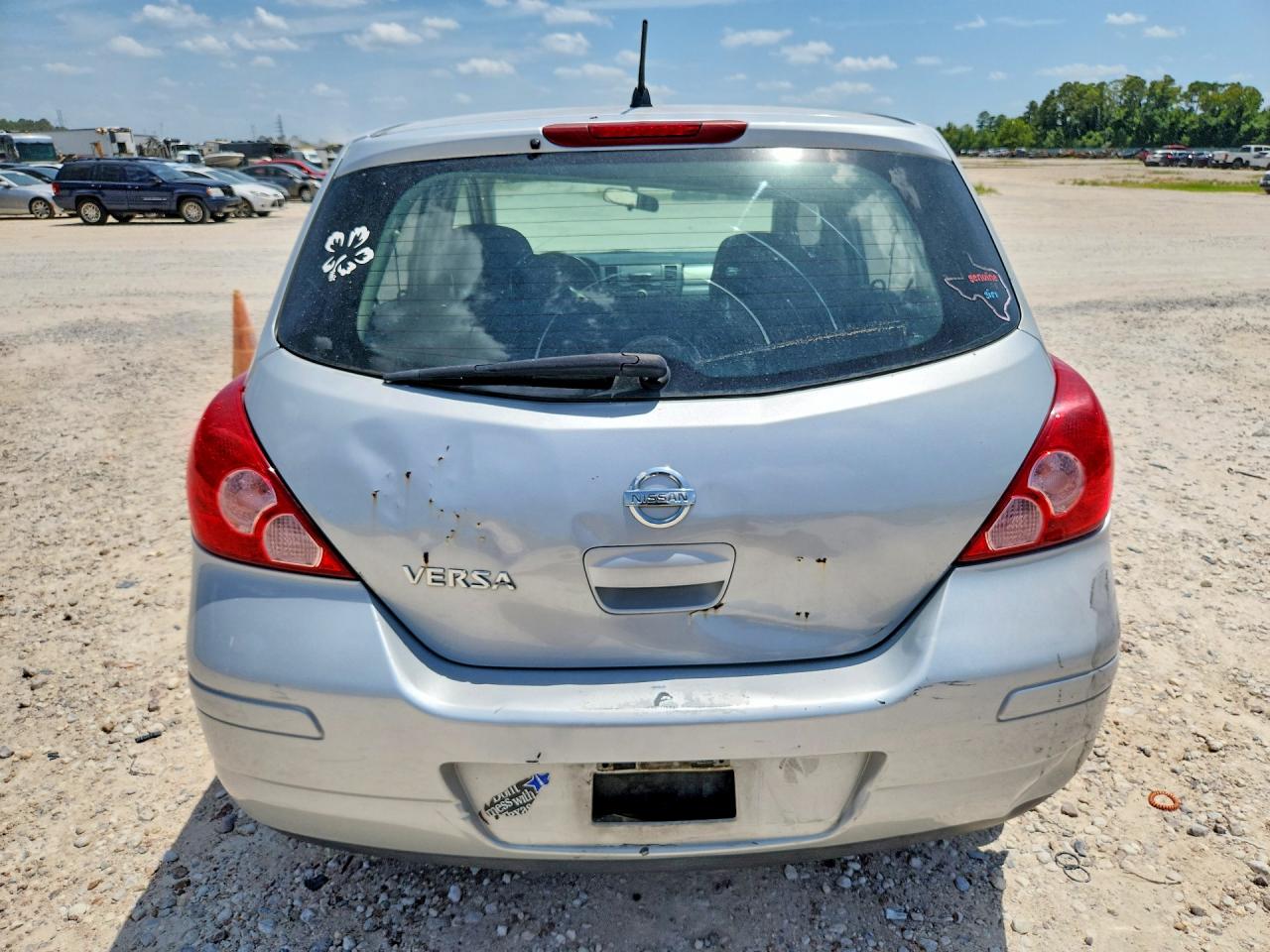 2008 Nissan Versa 1.8 S Silver vin: 3N1BC13E78L396362