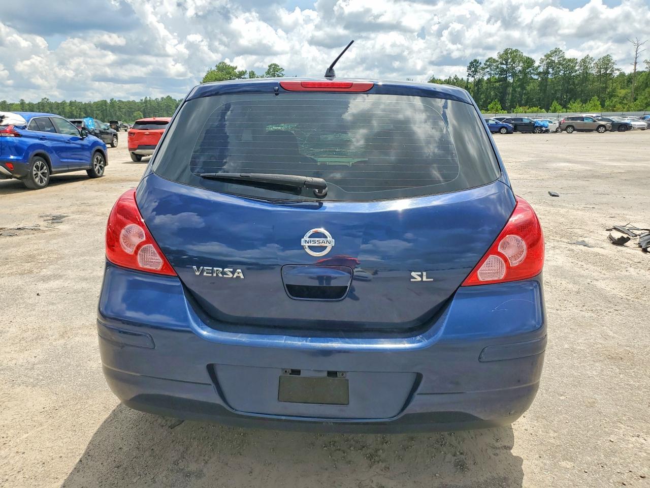 2008 Nissan Versa 1.8 S Blue vin: 3N1BC13E78L409711