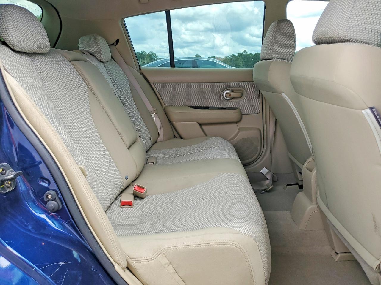 2008 Nissan Versa 1.8 S Blue vin: 3N1BC13E78L409711