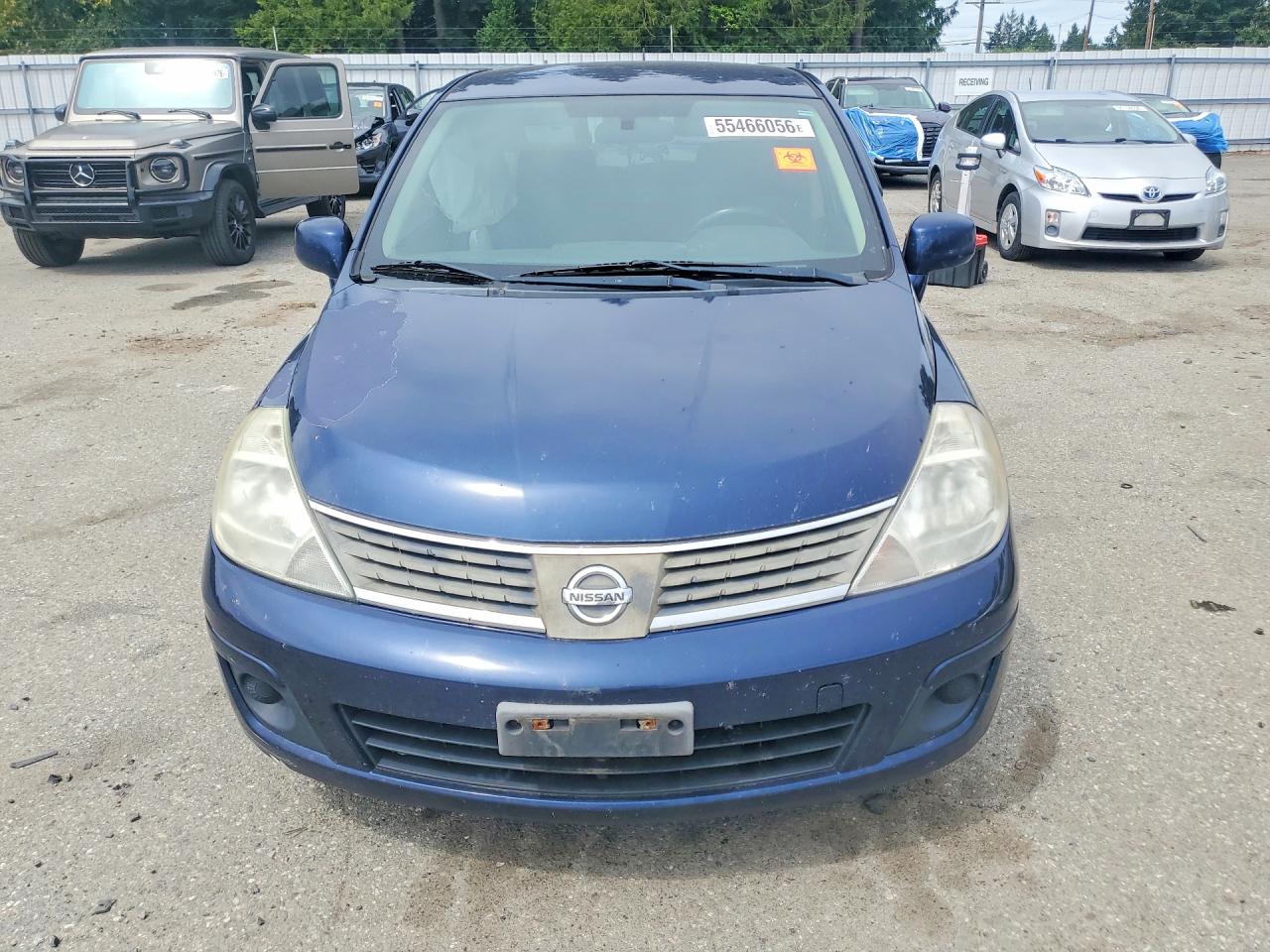 2008 Nissan Versa Blue vin: 3N1BC13E78L431319