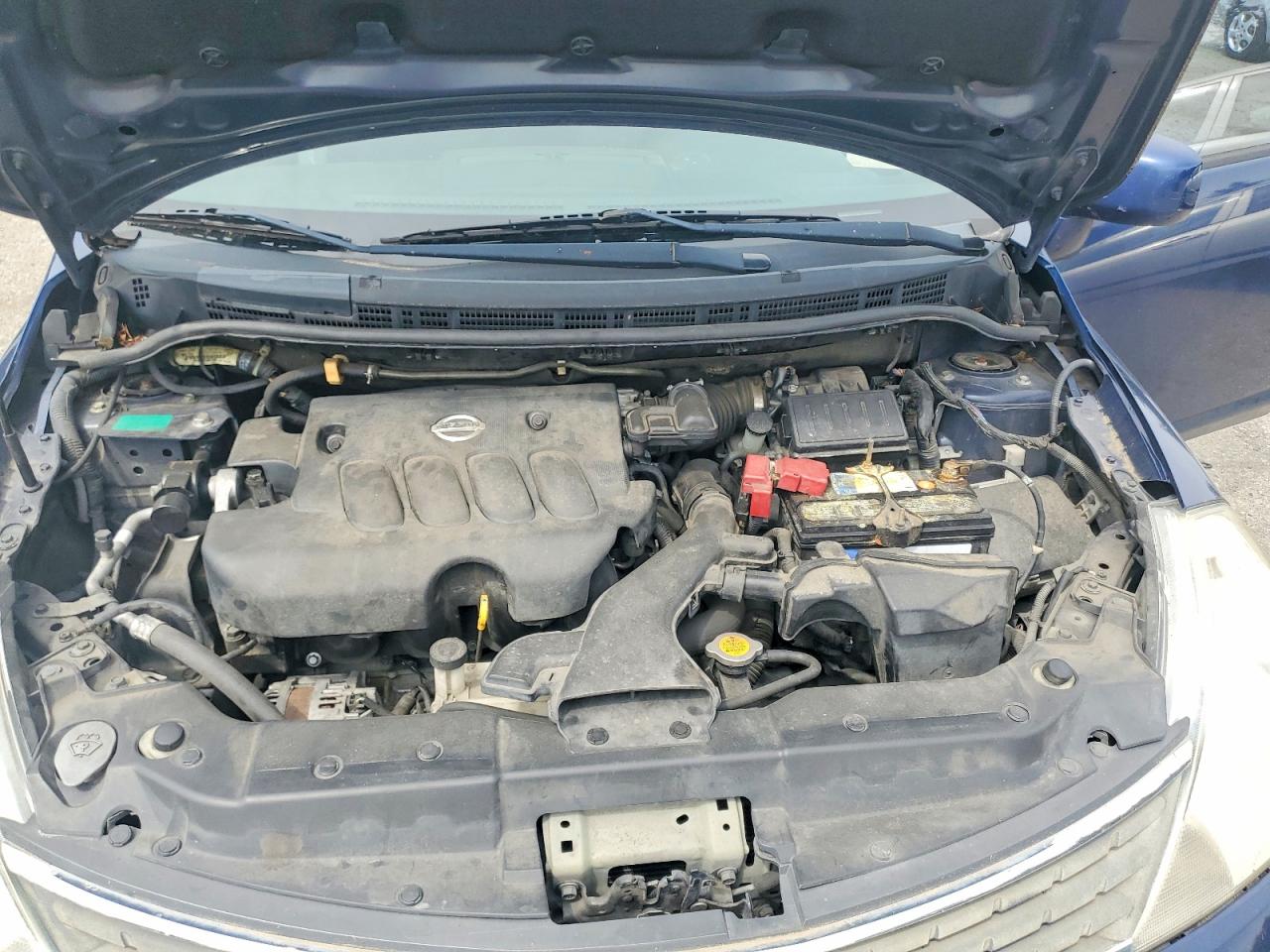 2008 Nissan Versa Blue vin: 3N1BC13E78L431319