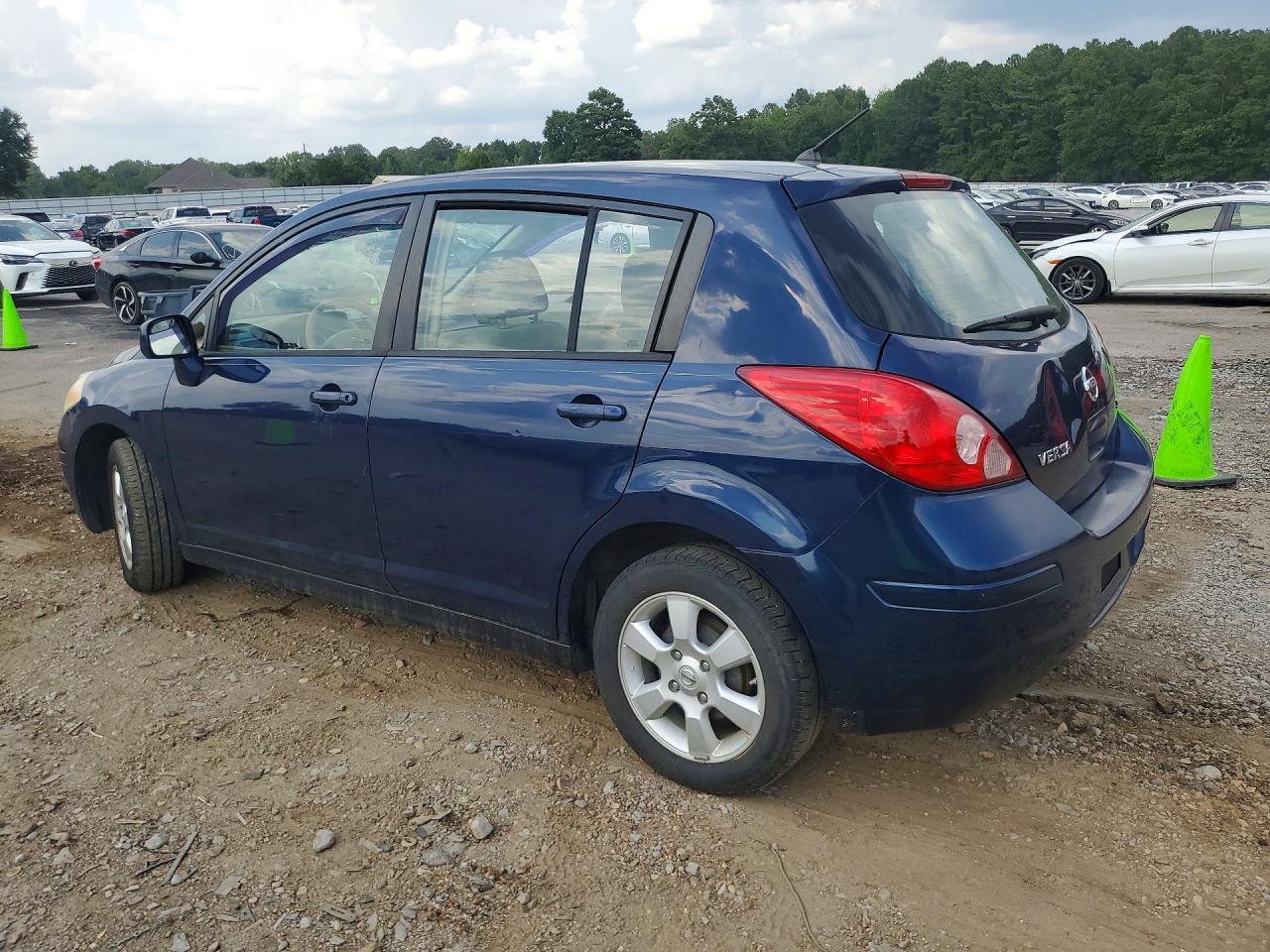 2008 Nissan Versa 1.8 S Blue vin: 3N1BC13E78L442742