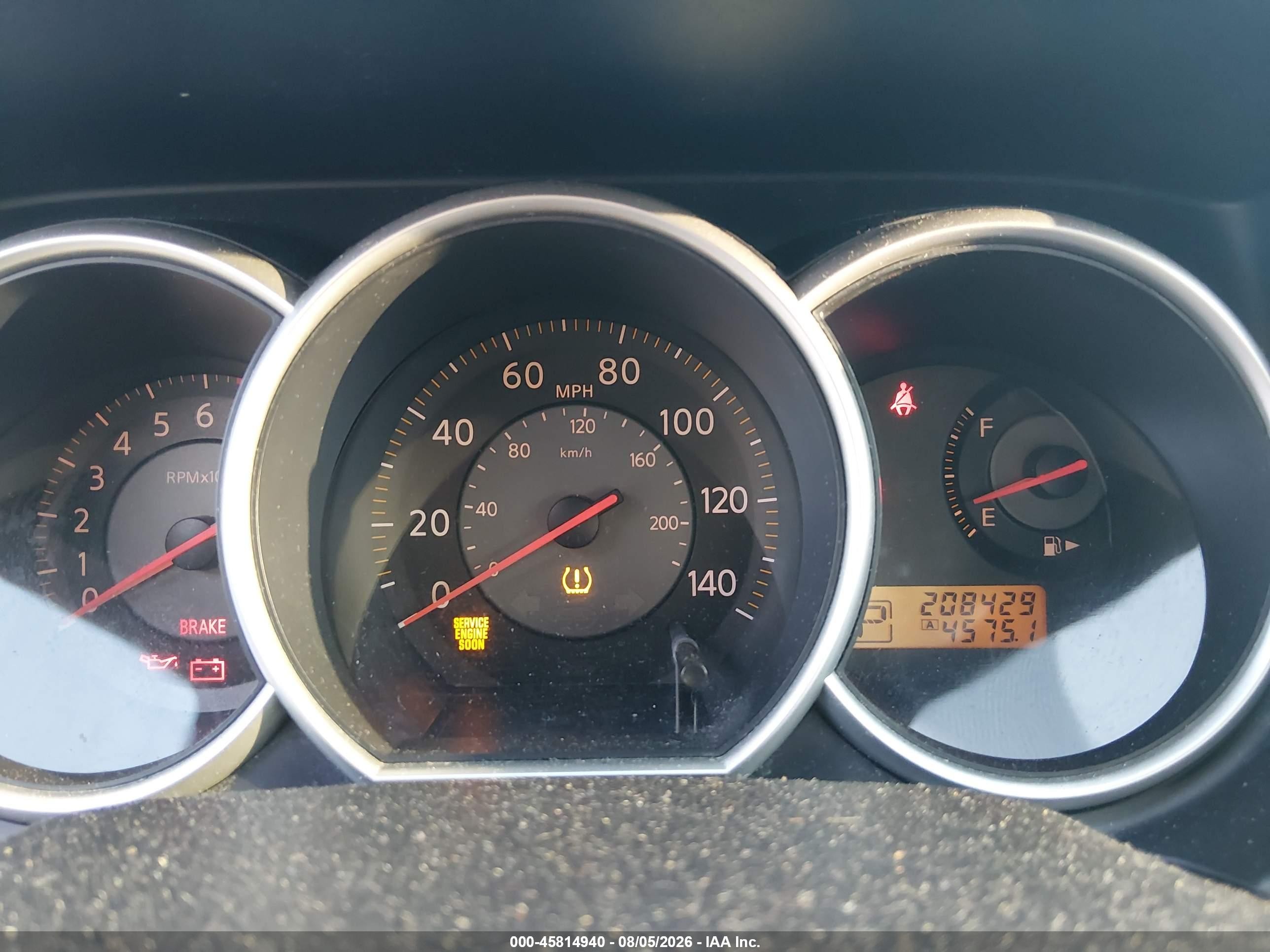 2008 Nissan Versa 1.8 S Blue vin: 3N1BC13E78L456222