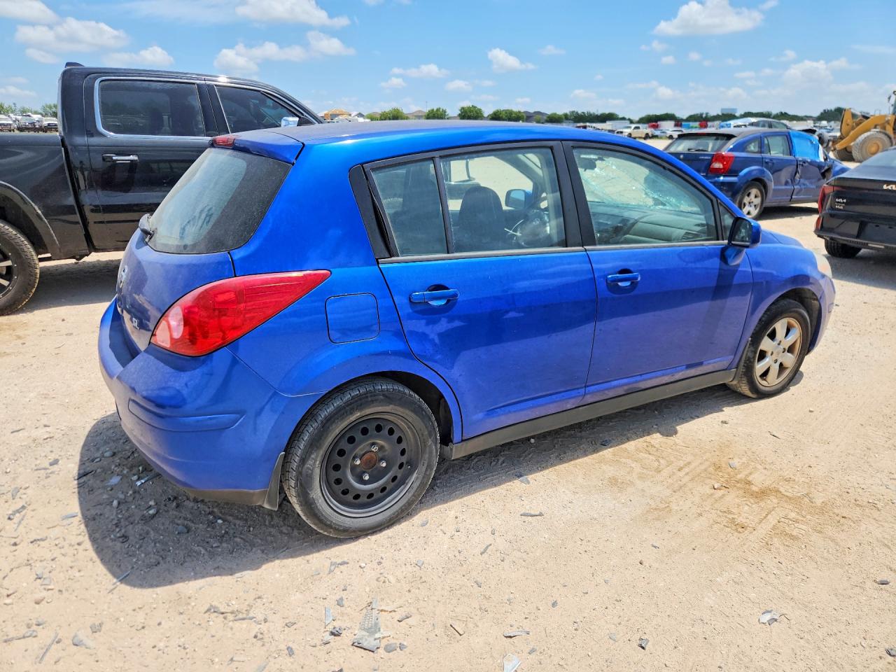 2009 Nissan Versa 1.8 S Blue vin: 3N1BC13E79L383595
