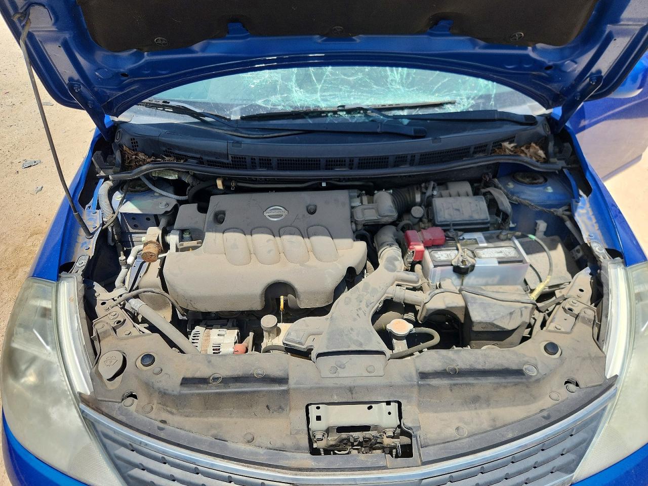 2009 Nissan Versa 1.8 S Blue vin: 3N1BC13E79L383595