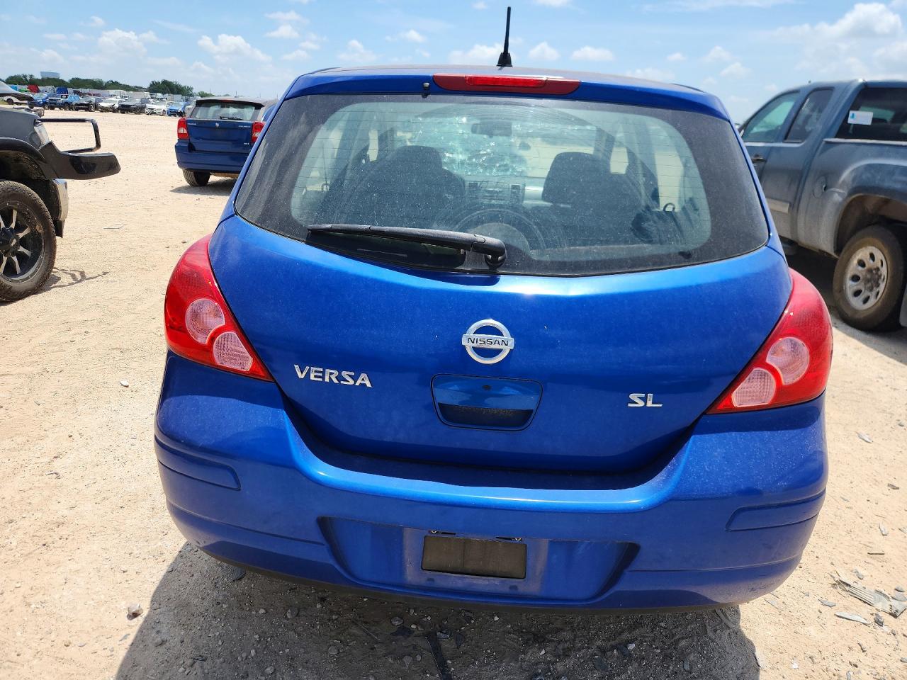 2009 Nissan Versa 1.8 S Blue vin: 3N1BC13E79L383595