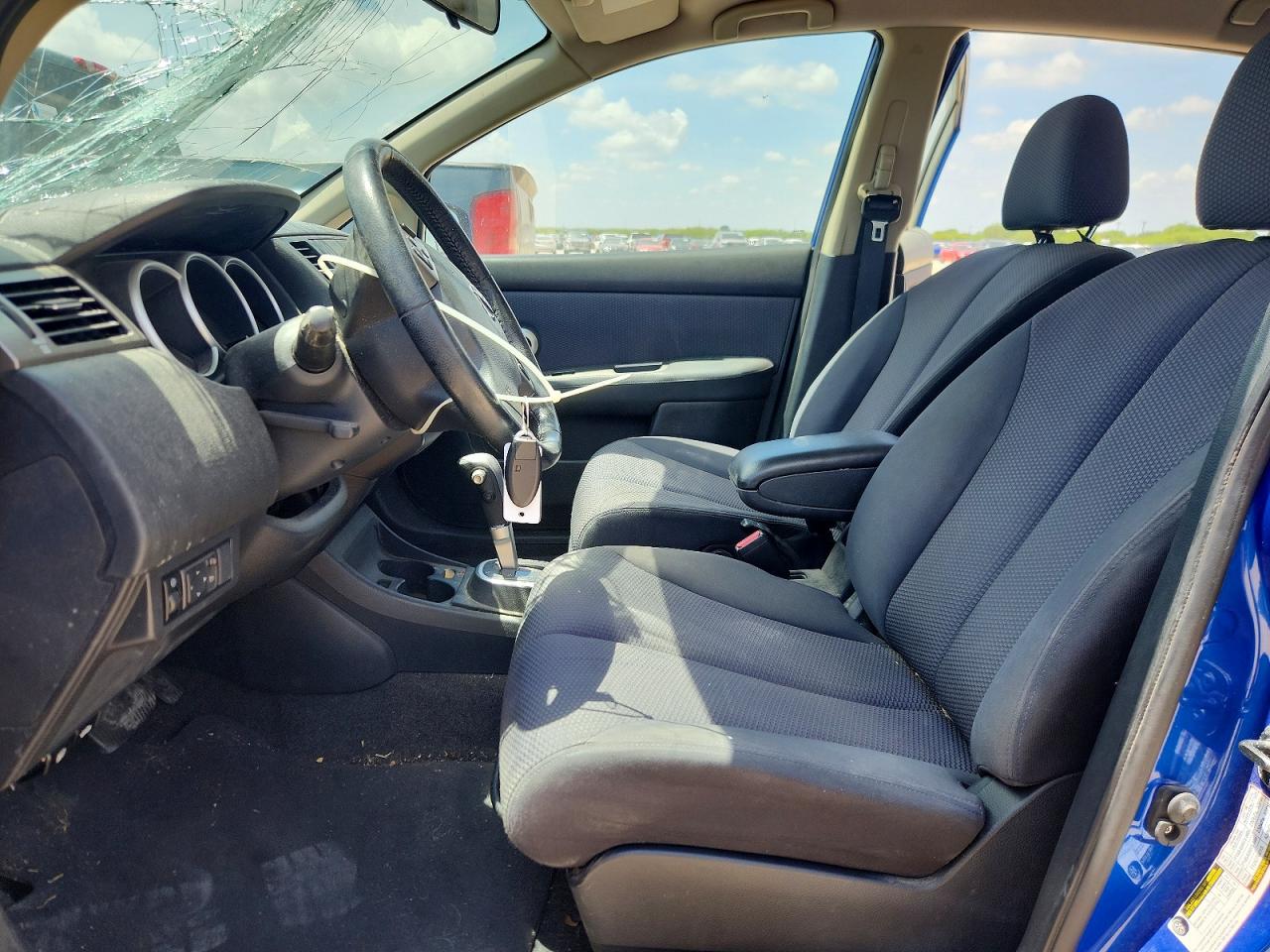 2009 Nissan Versa 1.8 S Blue vin: 3N1BC13E79L383595
