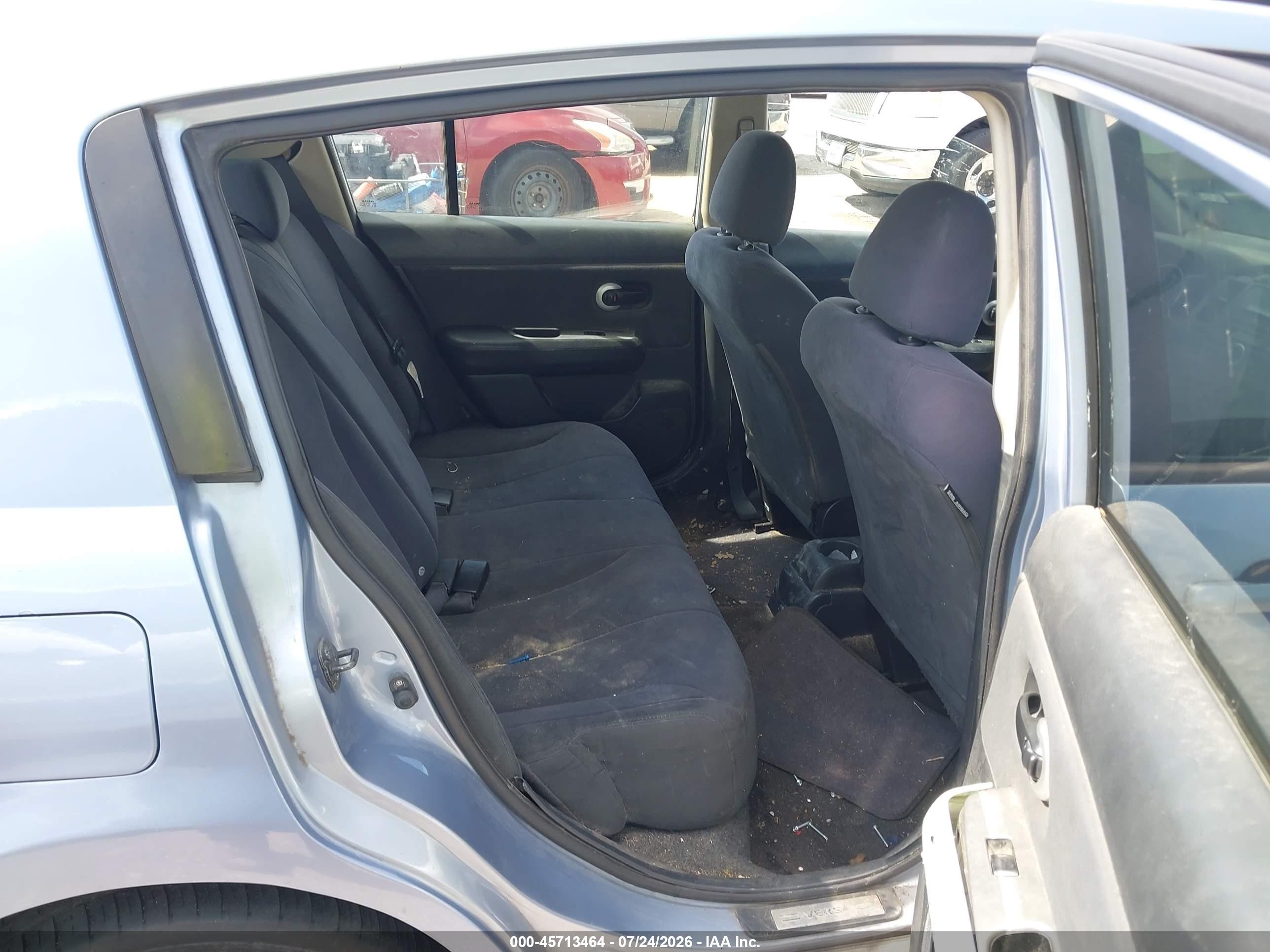 2009 Nissan Versa 1.8s Light Blue vin: 3N1BC13E79L477315