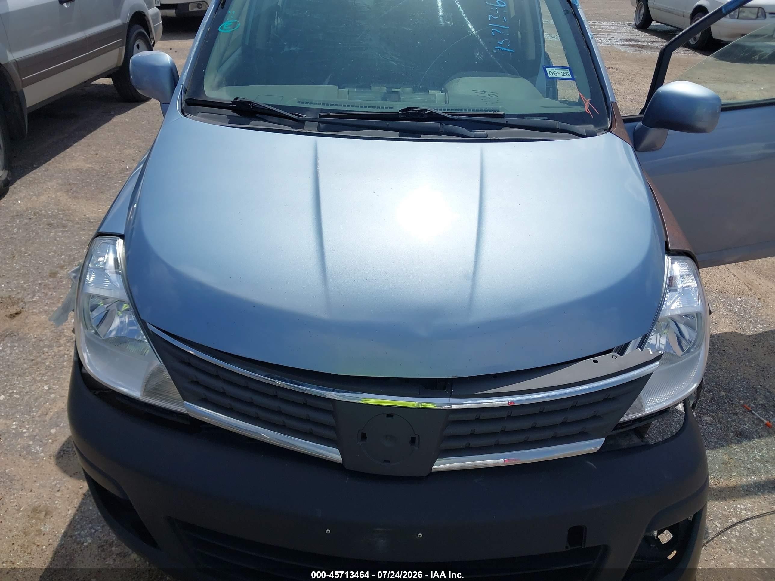 2009 Nissan Versa 1.8s Light Blue vin: 3N1BC13E79L477315