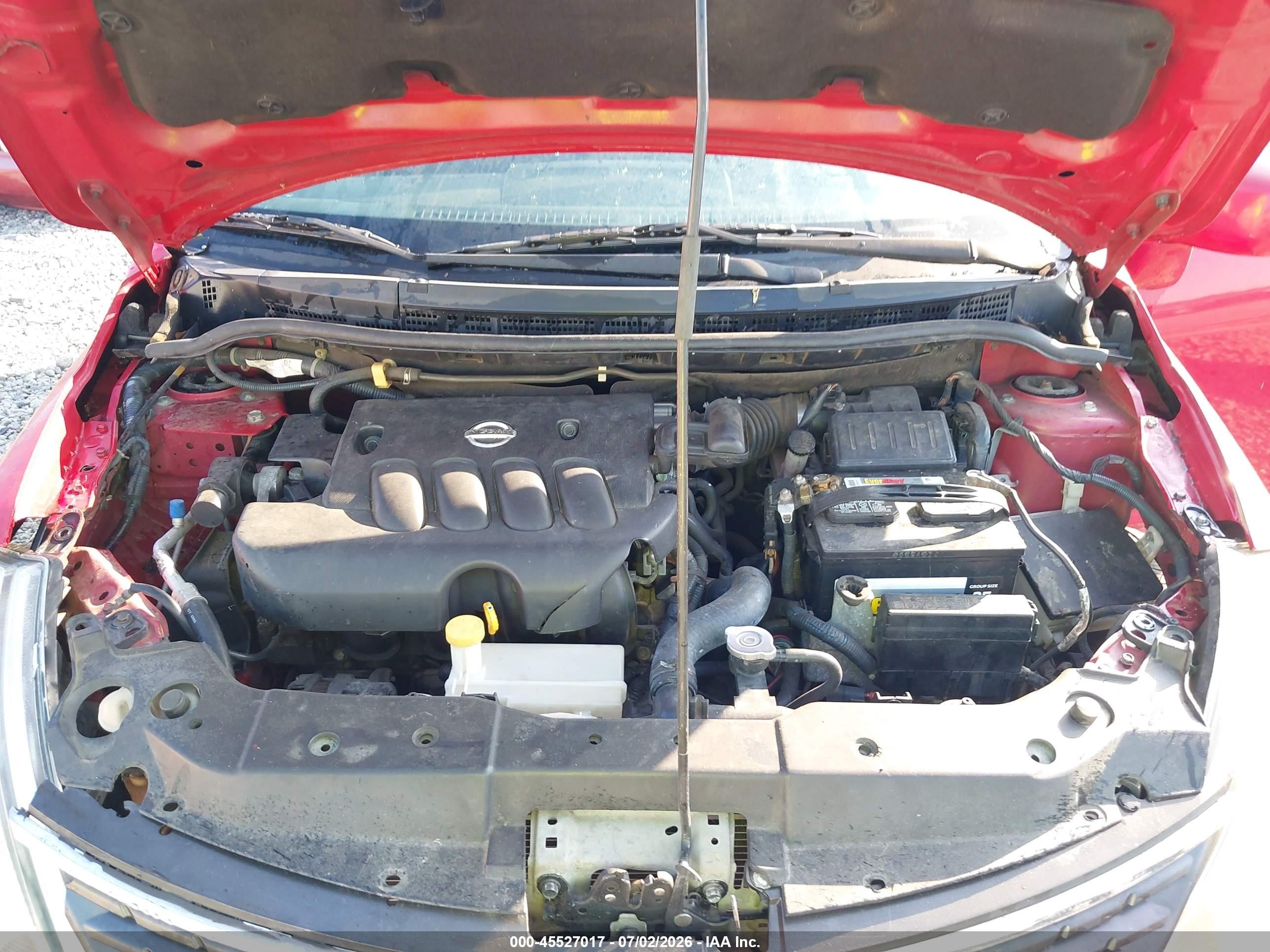 2009 Nissan Versa 1.8s Red vin: 3N1BC13E79L479601