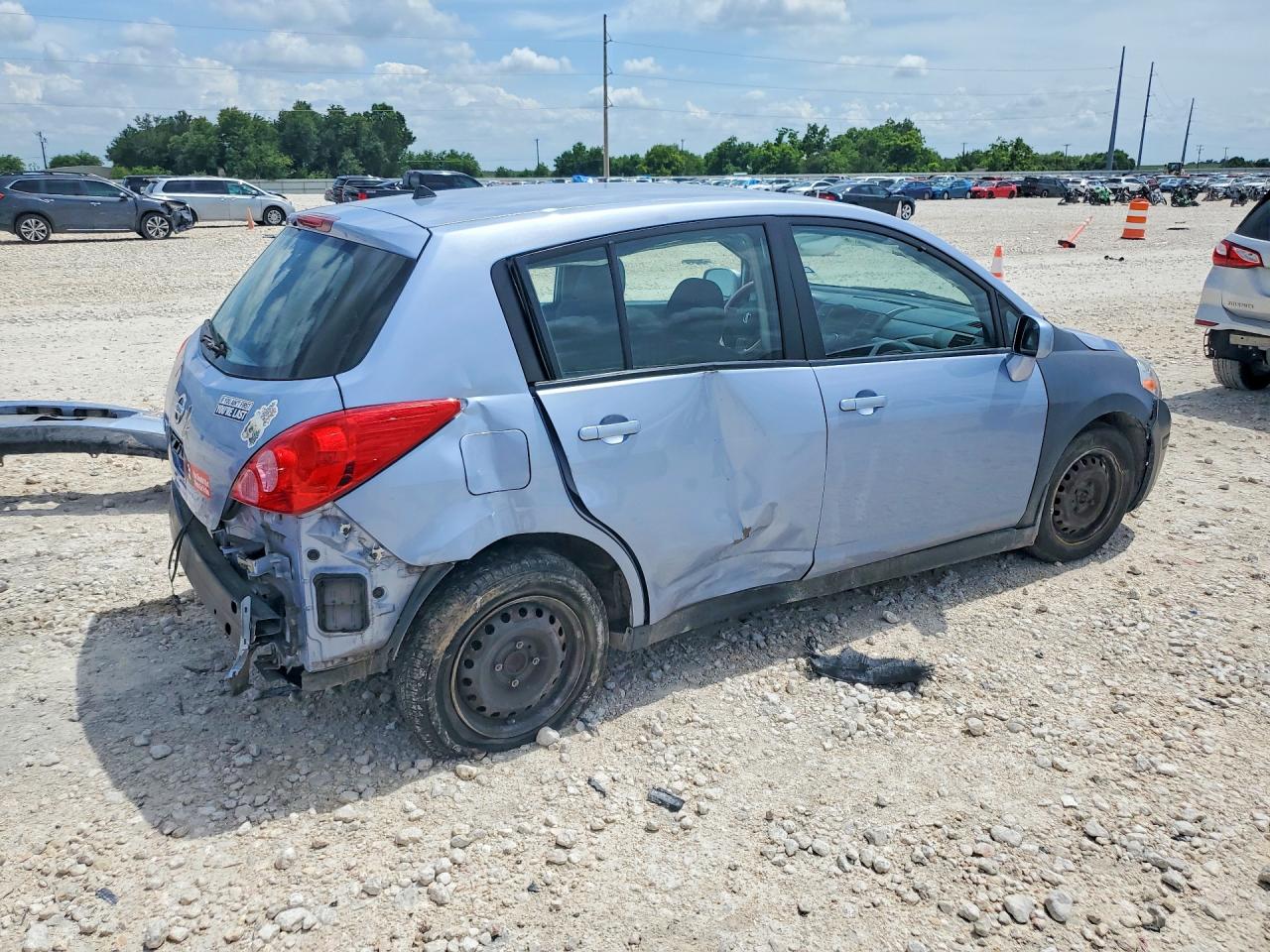 2009 Nissan Versa 1.8 S Blue vin: 3N1BC13E79L479744