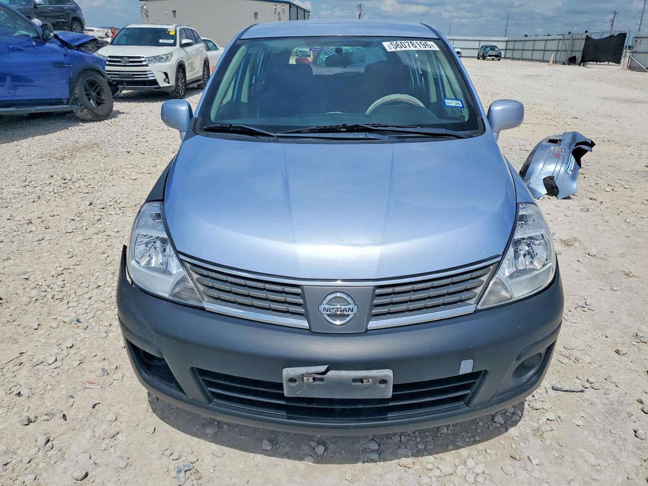 2009 Nissan Versa 1.8 S Blue vin: 3N1BC13E79L479744