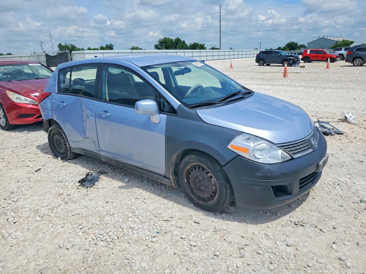 2009 Nissan Versa 1.8 S Blue vin: 3N1BC13E79L479744