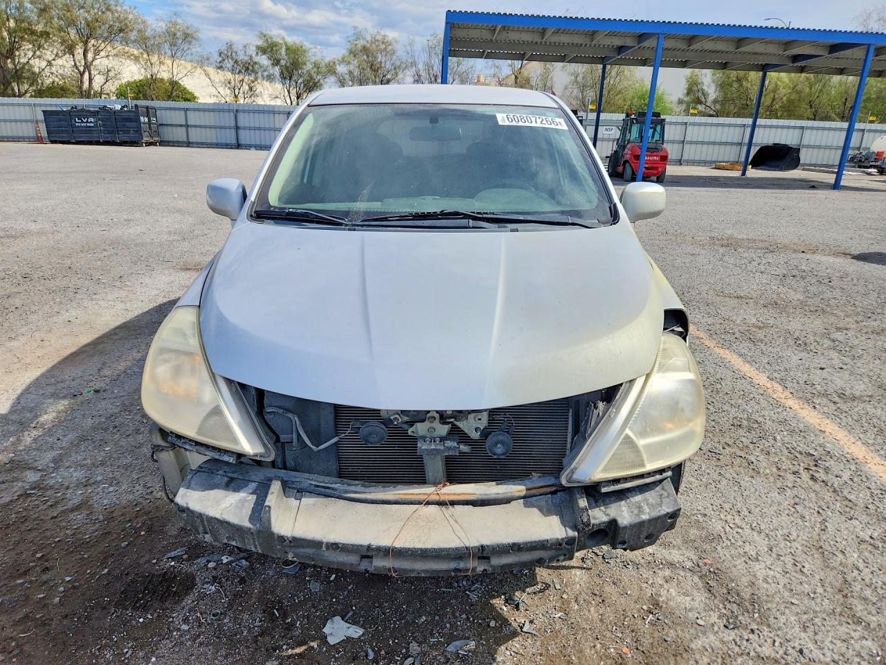 2008 Nissan Versa S/sl Серебряный vin: 3N1BC13E88L353603