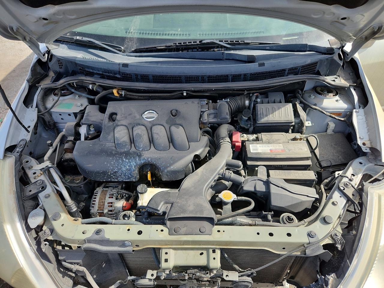 2008 Nissan Versa S/sl Серебряный vin: 3N1BC13E88L353603