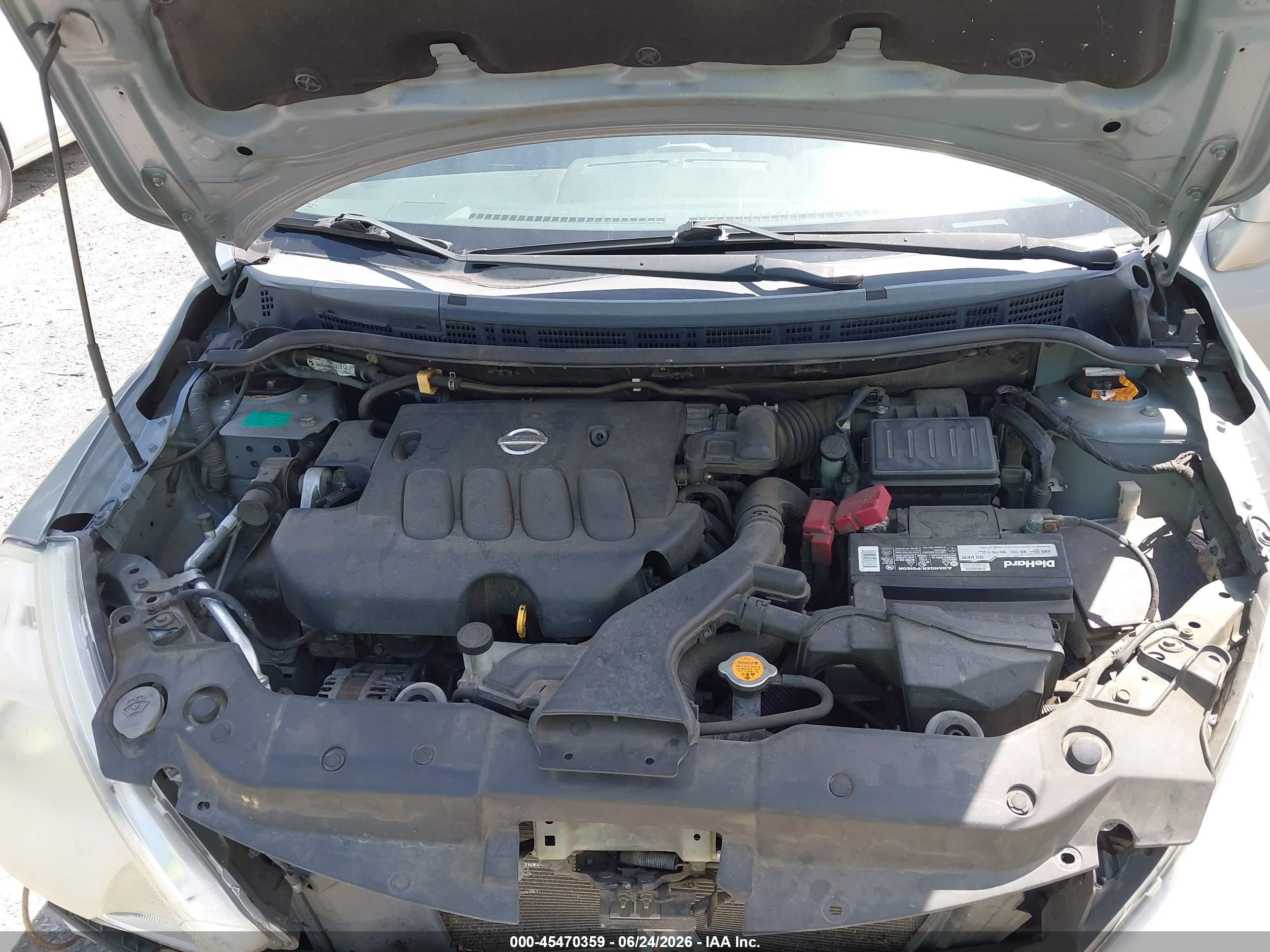 2008 Nissan Versa 1.8 S Gray vin: 3N1BC13E88L377495