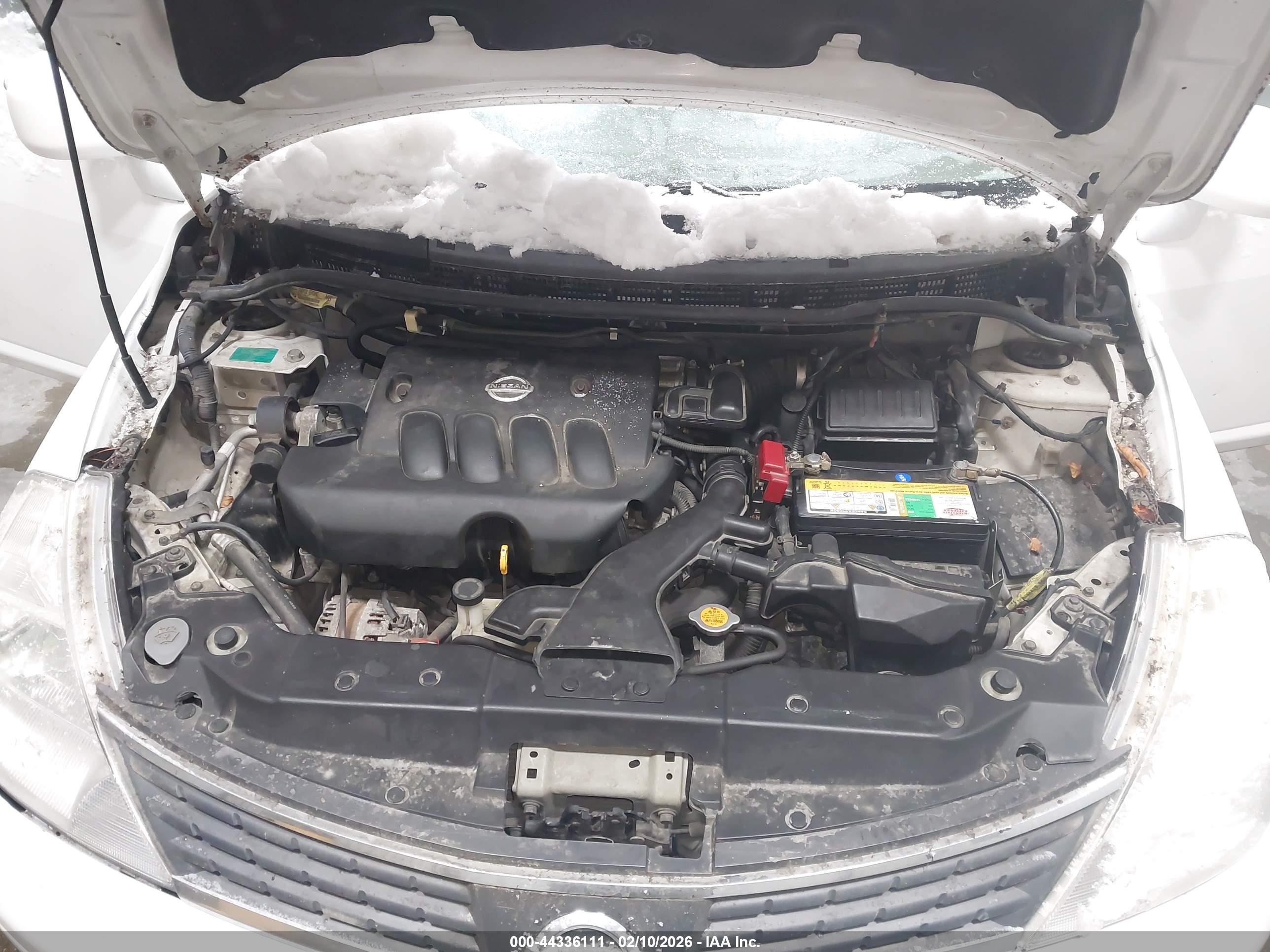 2008 Nissan Versa 1.8sl Белый vin: 3N1BC13E88L391459