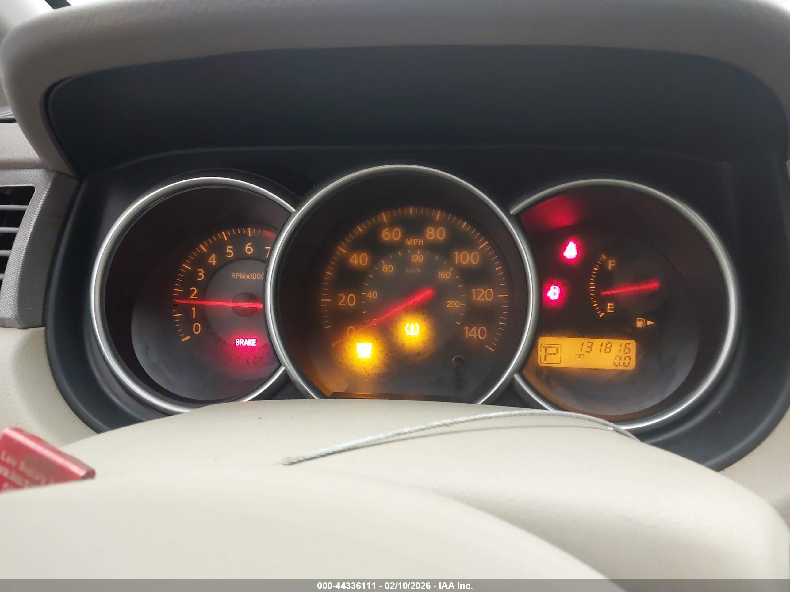 2008 Nissan Versa 1.8sl Белый vin: 3N1BC13E88L391459