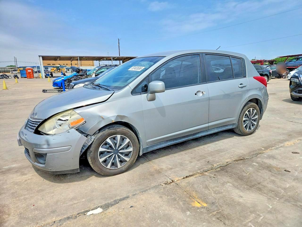 2008 Nissan Versa 1.8 S Gray vin: 3N1BC13E88L426209