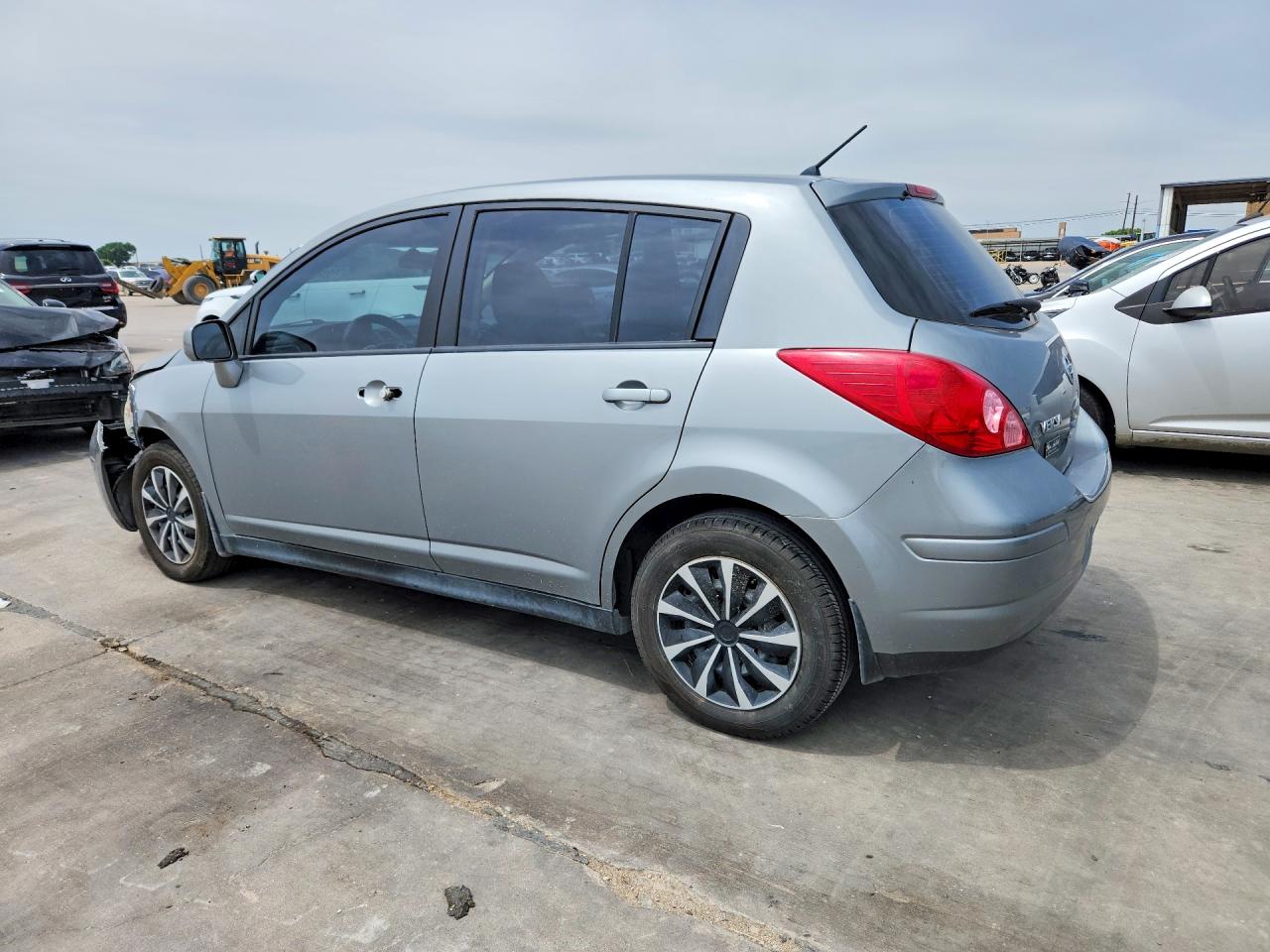 2008 Nissan Versa 1.8 S Gray vin: 3N1BC13E88L426209