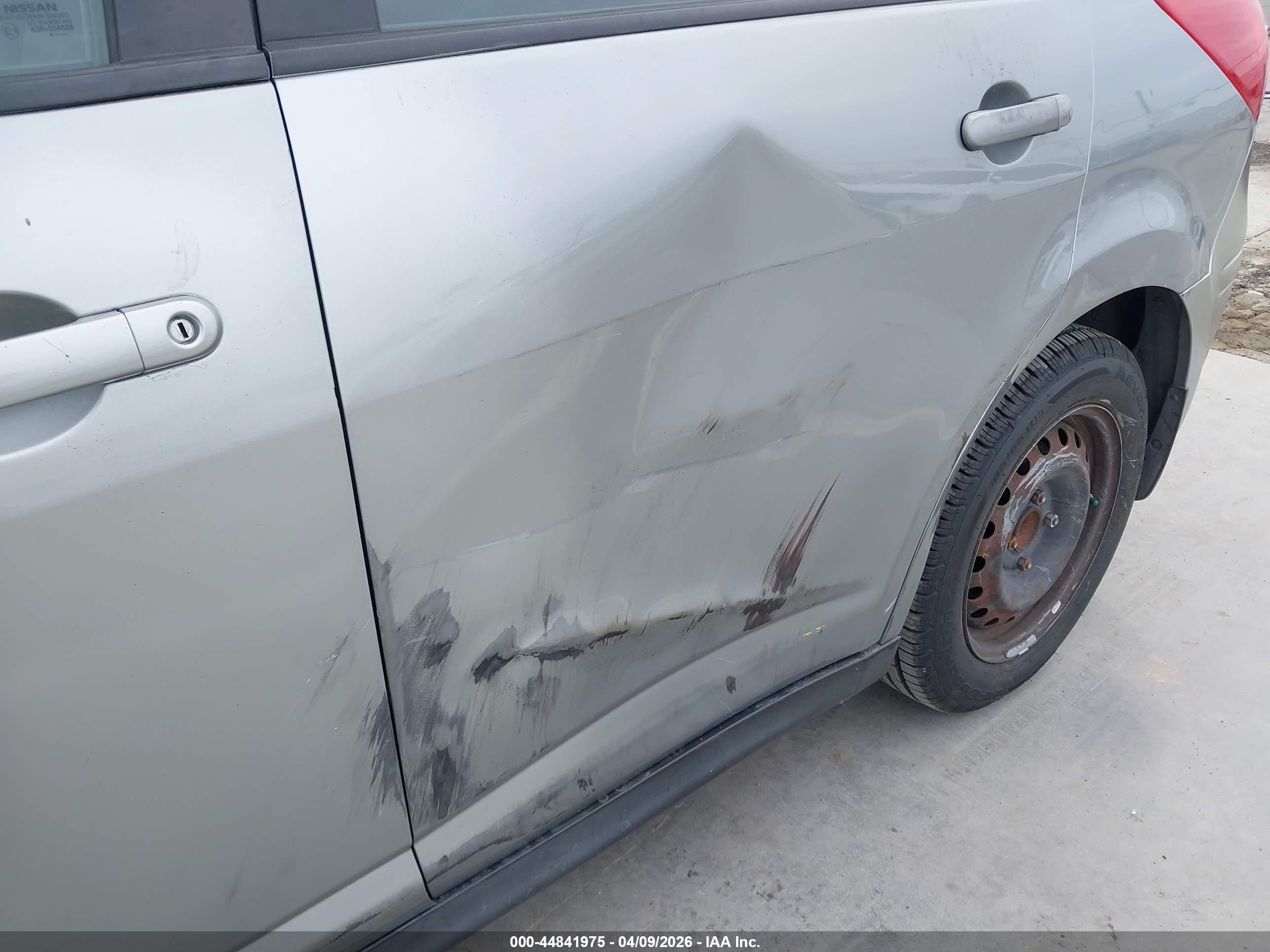 2008 Nissan Versa 1.8s Gray vin: 3N1BC13E88L436626
