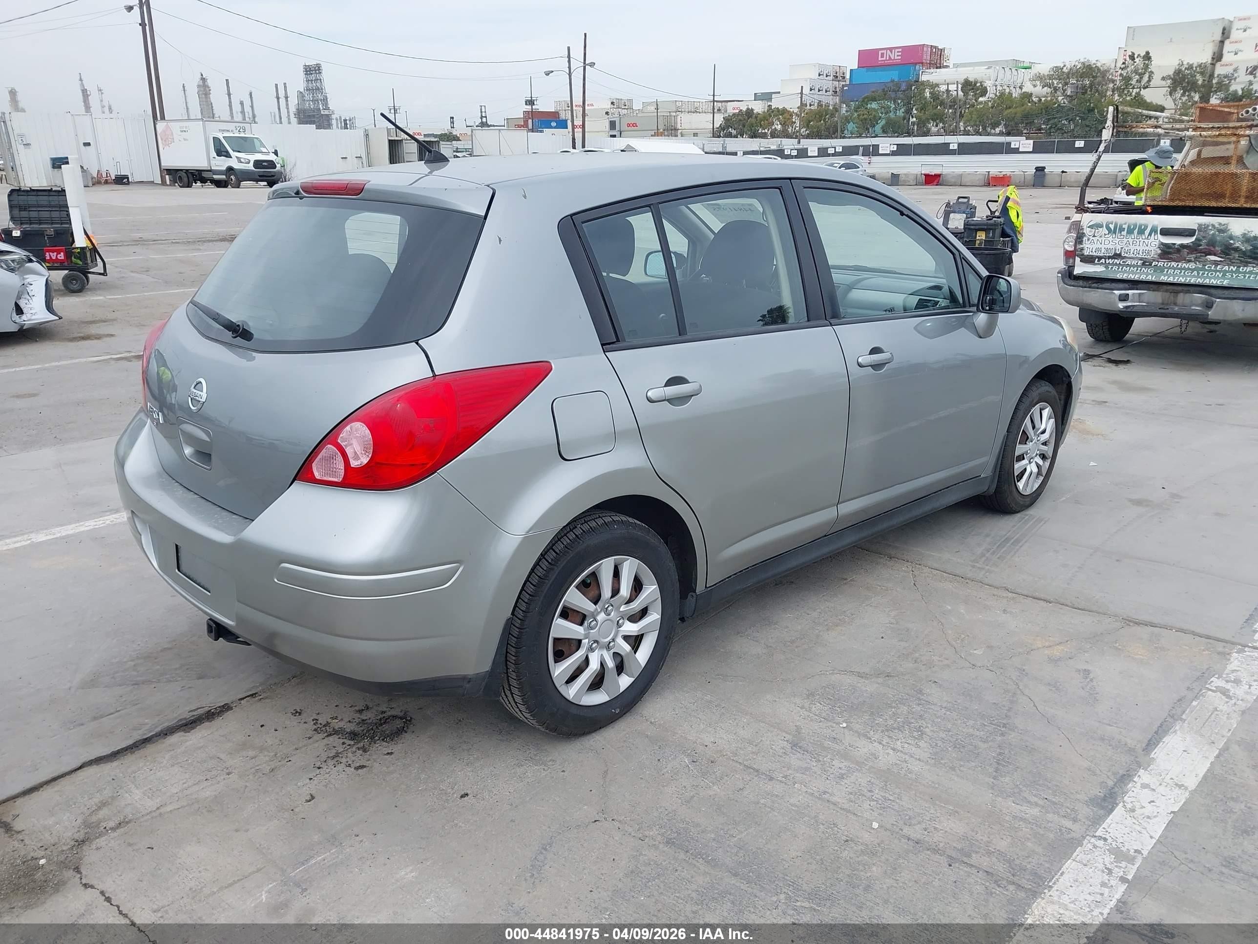 2008 Nissan Versa 1.8s Gray vin: 3N1BC13E88L436626