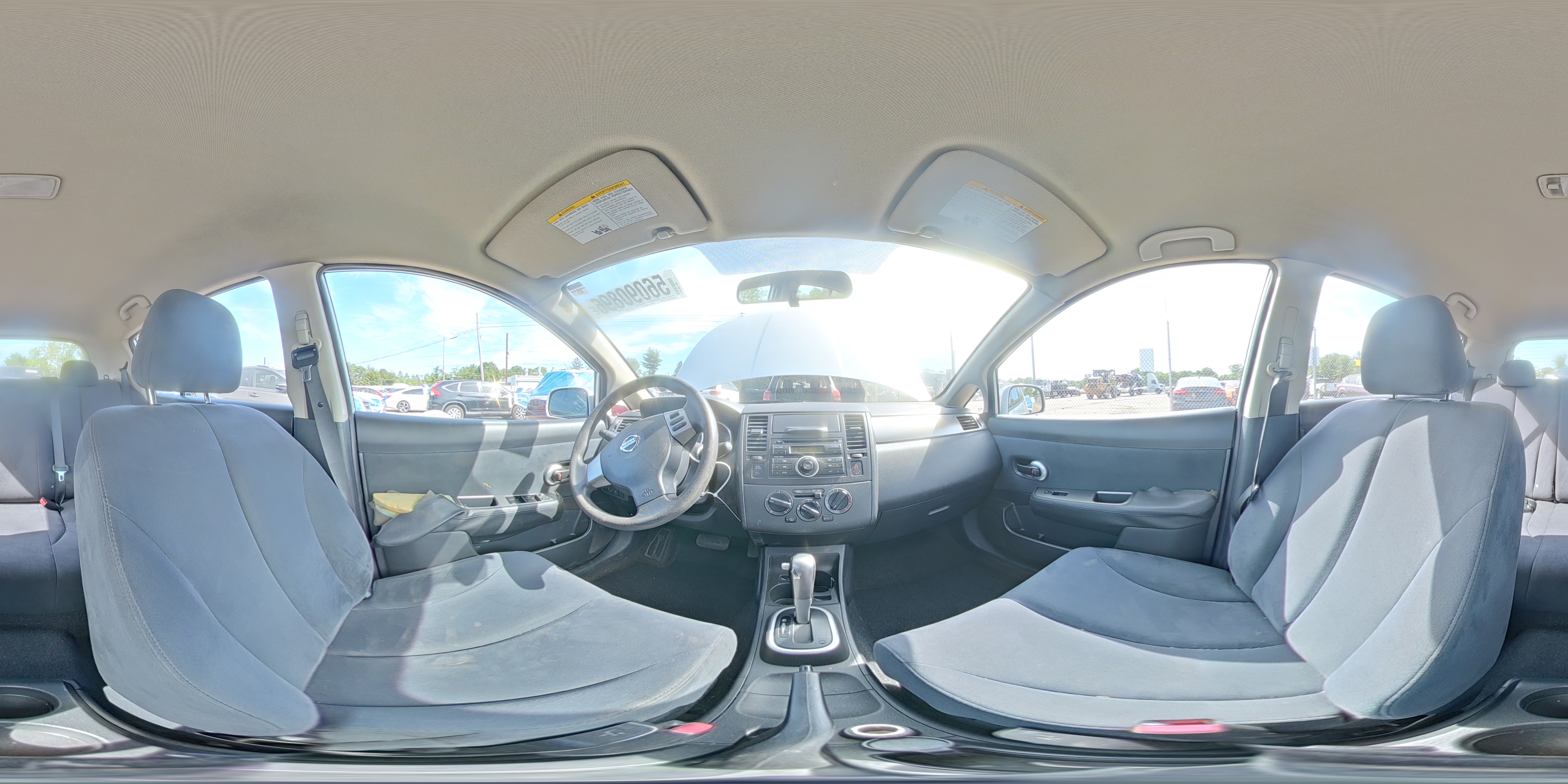 2009 Nissan Versa 1.8 S Silver vin: 3N1BC13E89L390569