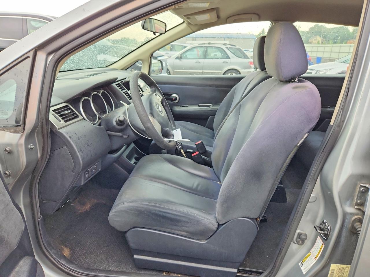 2009 Nissan Versa 1.8 S Gray vin: 3N1BC13E89L401764
