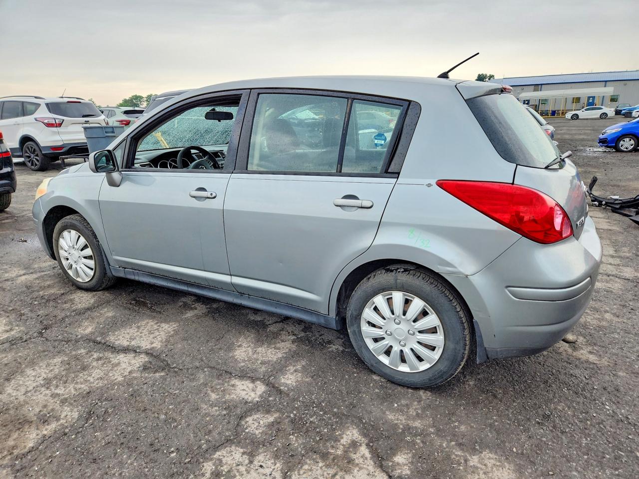 2009 Nissan Versa 1.8 S Gray vin: 3N1BC13E89L401764