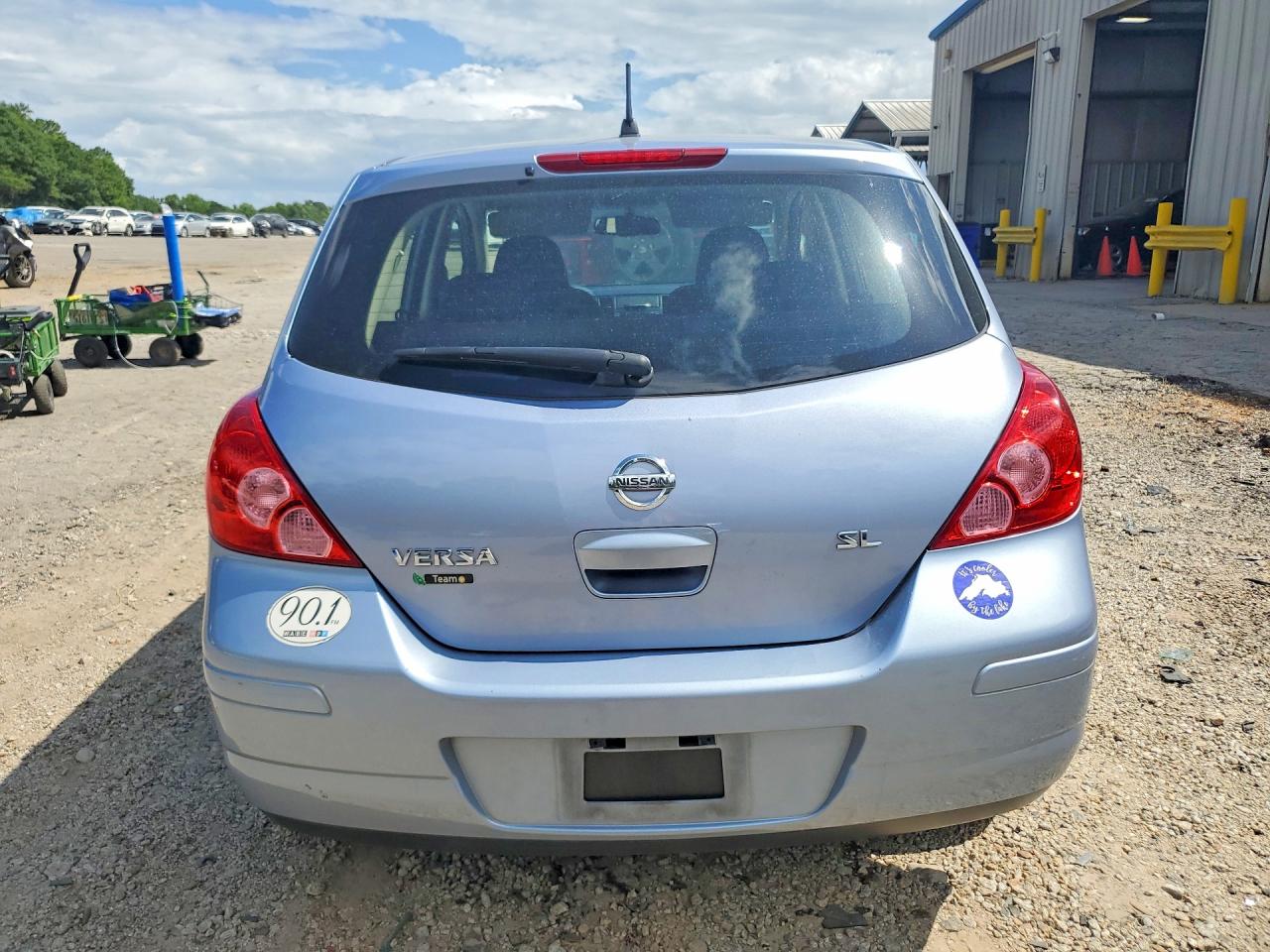 2009 Nissan Versa 1.8 S Blue vin: 3N1BC13E89L410836
