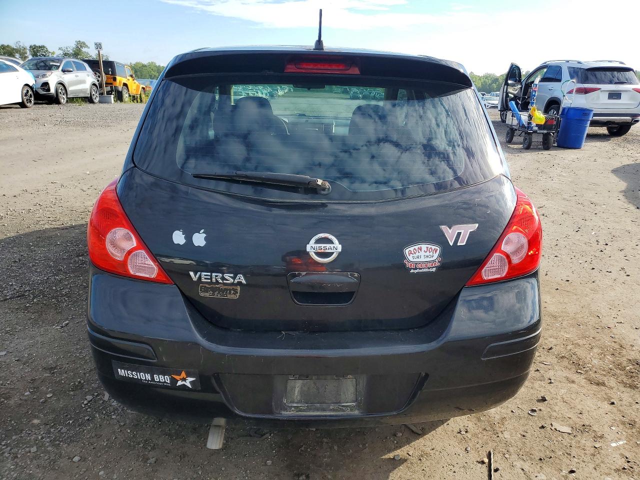 2009 Nissan Versa 1.8 S Черный vin: 3N1BC13E89L439351