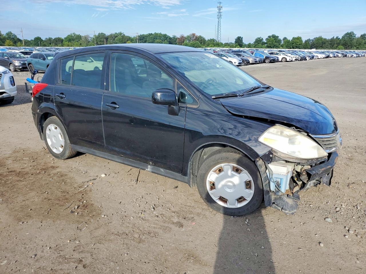 2009 Nissan Versa 1.8 S Черный vin: 3N1BC13E89L439351