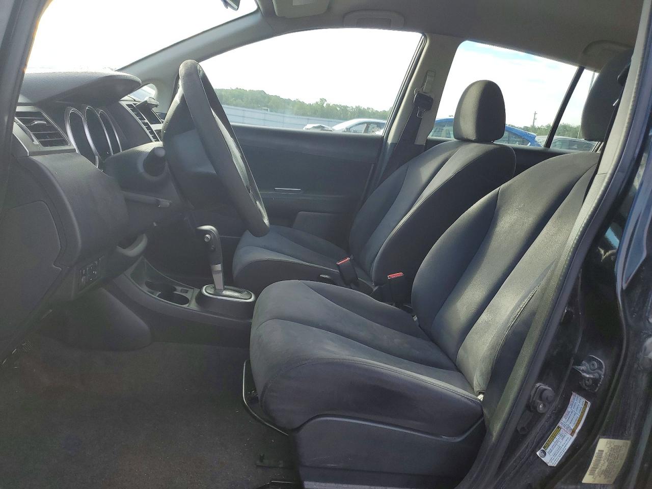 2009 Nissan Versa 1.8 S Черный vin: 3N1BC13E89L439351