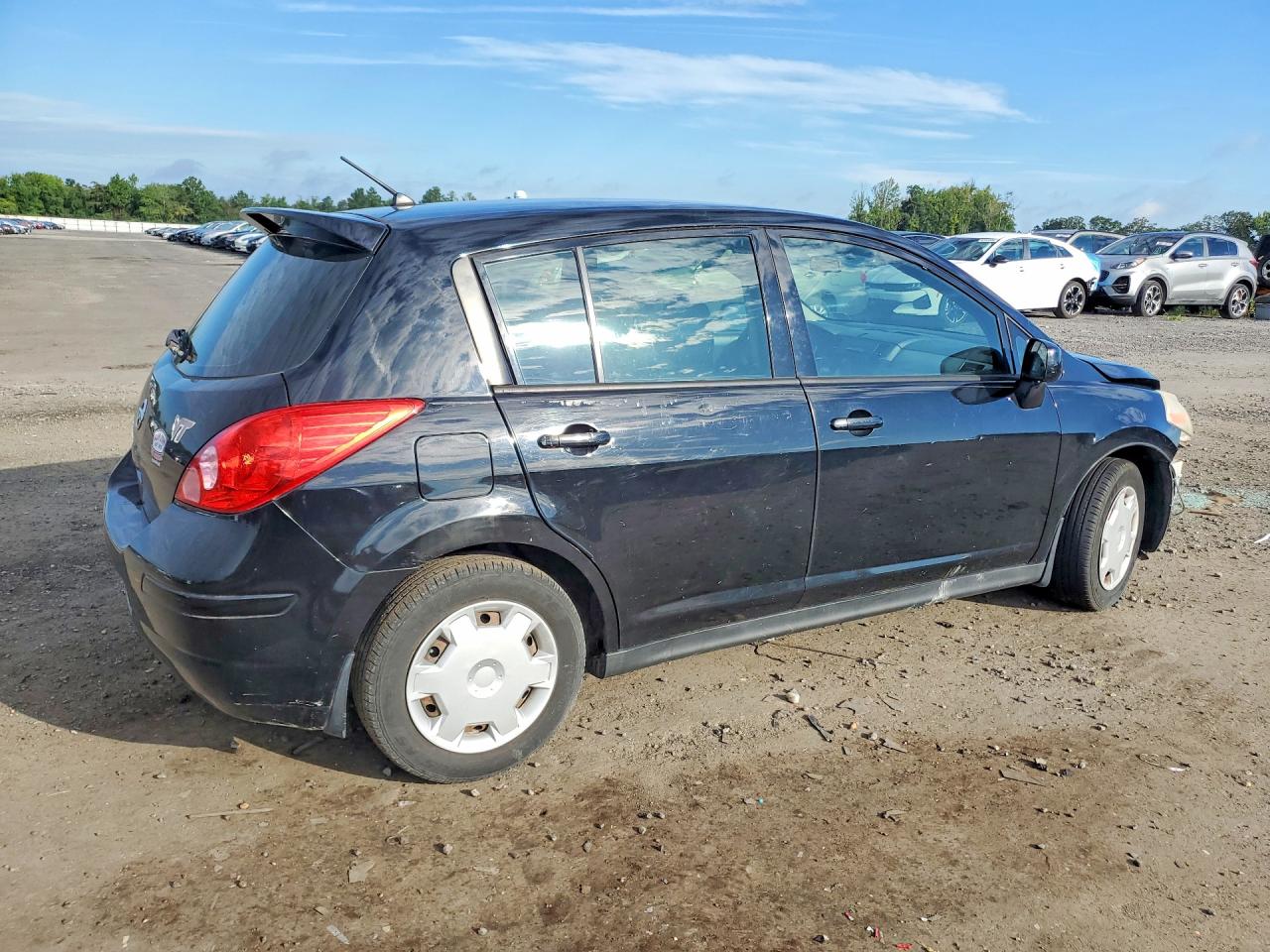 2009 Nissan Versa 1.8 S Черный vin: 3N1BC13E89L439351