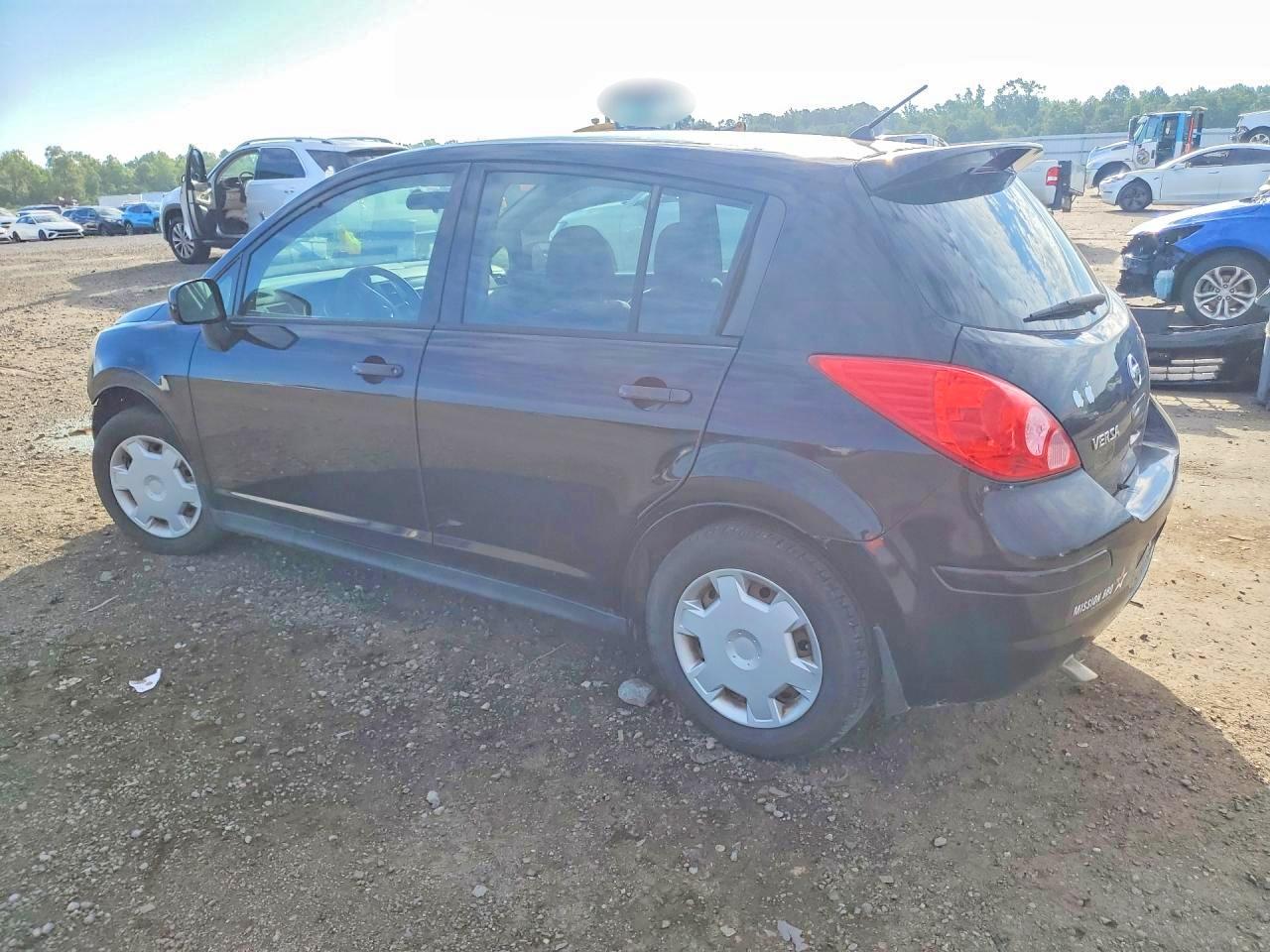 2009 Nissan Versa 1.8 S Черный vin: 3N1BC13E89L439351