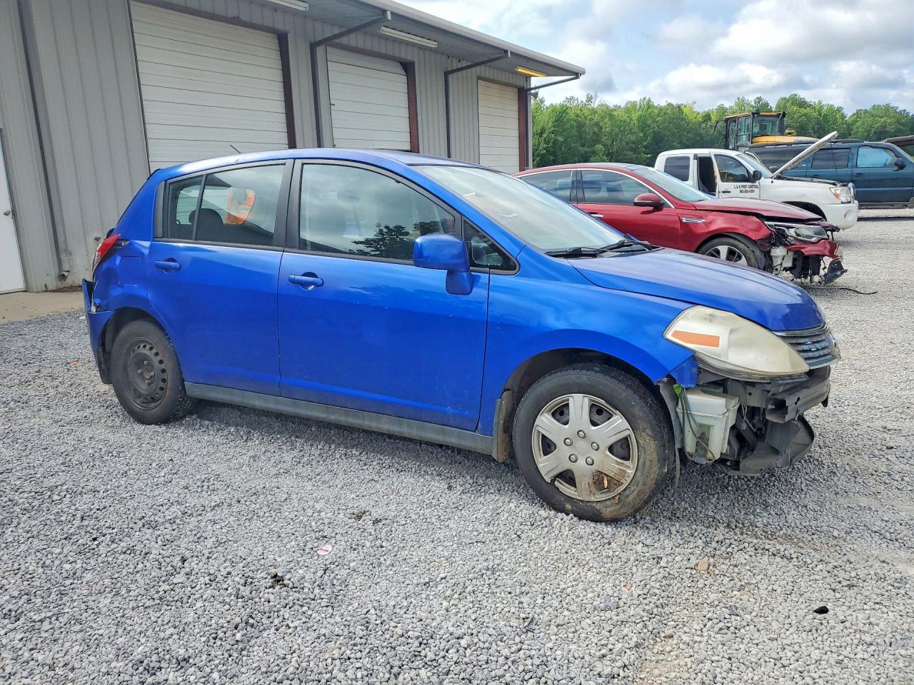 2009 Nissan Versa 1.8 S Blue vin: 3N1BC13E89L469644
