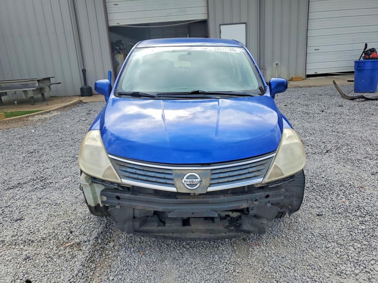 2009 Nissan Versa 1.8 S Blue vin: 3N1BC13E89L469644