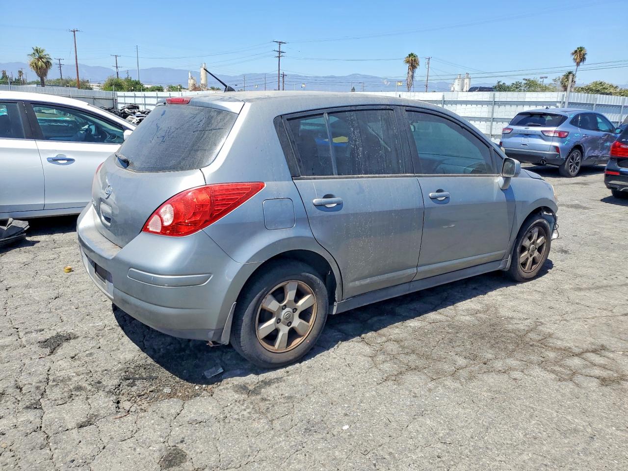 2009 Nissan Versa 1.8 S Gray vin: 3N1BC13E89L473967