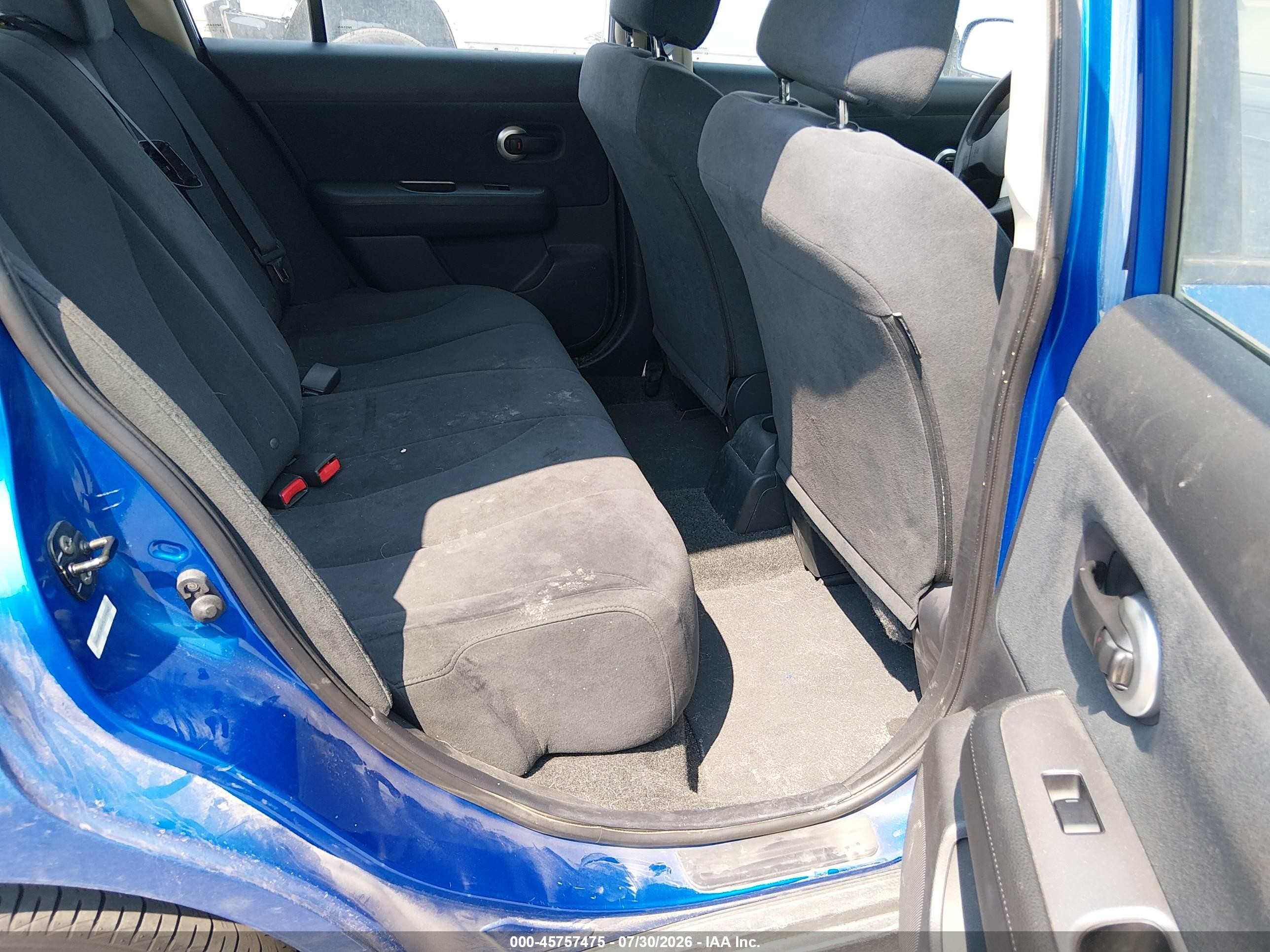 2007 Nissan Versa 1.8s Blue vin: 3N1BC13E97L379562