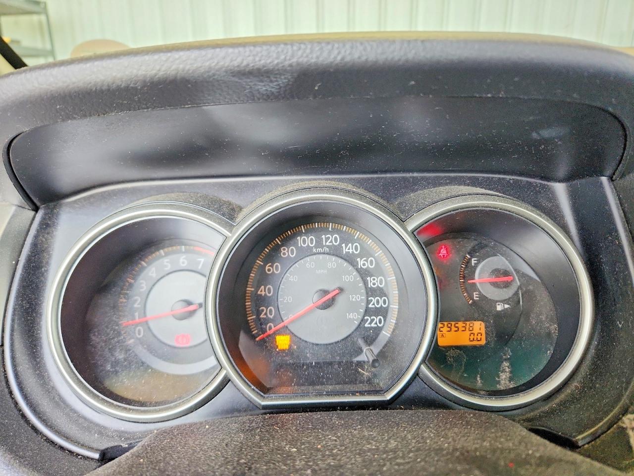 2007 Nissan Versa 1.8 S Red vin: 3N1BC13E97L457614