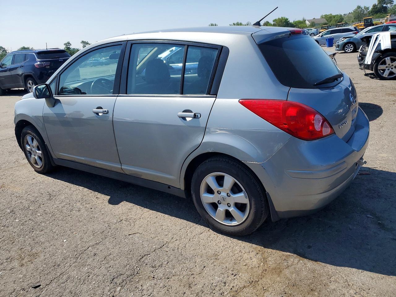 2008 Nissan Versa 1.8 S Silver vin: 3N1BC13E98L360706