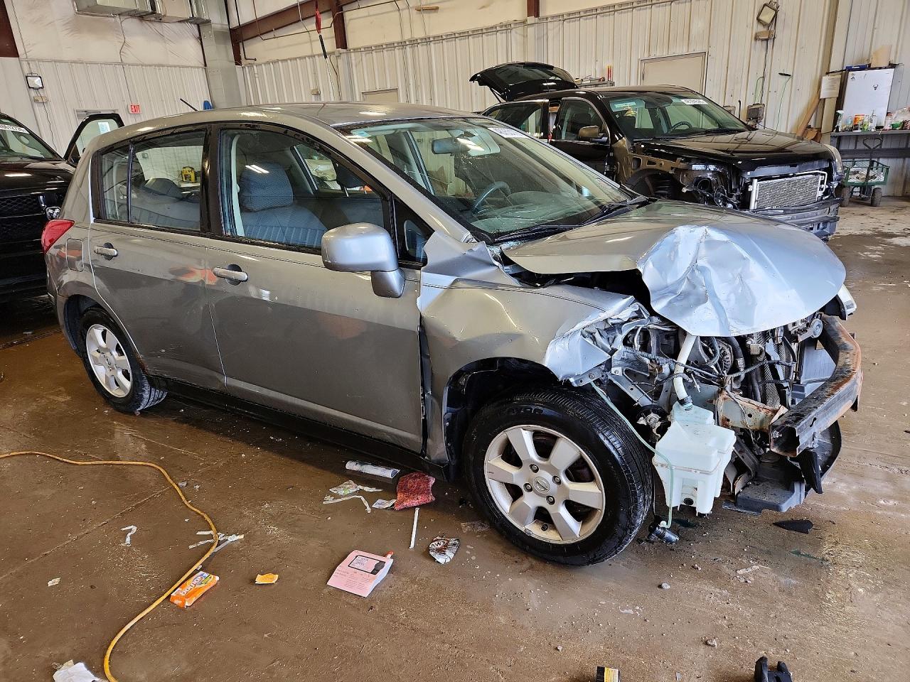 2008 Nissan Versa 1.8 S Gray vin: 3N1BC13E98L399182