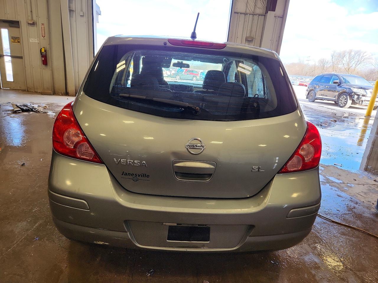 2008 Nissan Versa 1.8 S Gray vin: 3N1BC13E98L399182