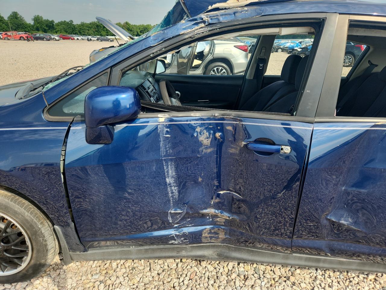 2008 Nissan Versa 1.8 S Blue vin: 3N1BC13E98L429121