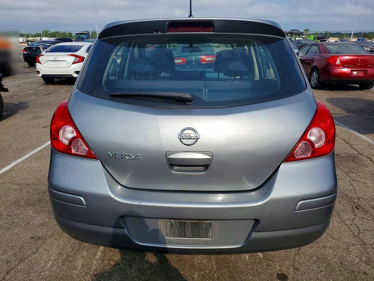 2009 Nissan Versa 1.8 S Gray vin: 3N1BC13E99L360173