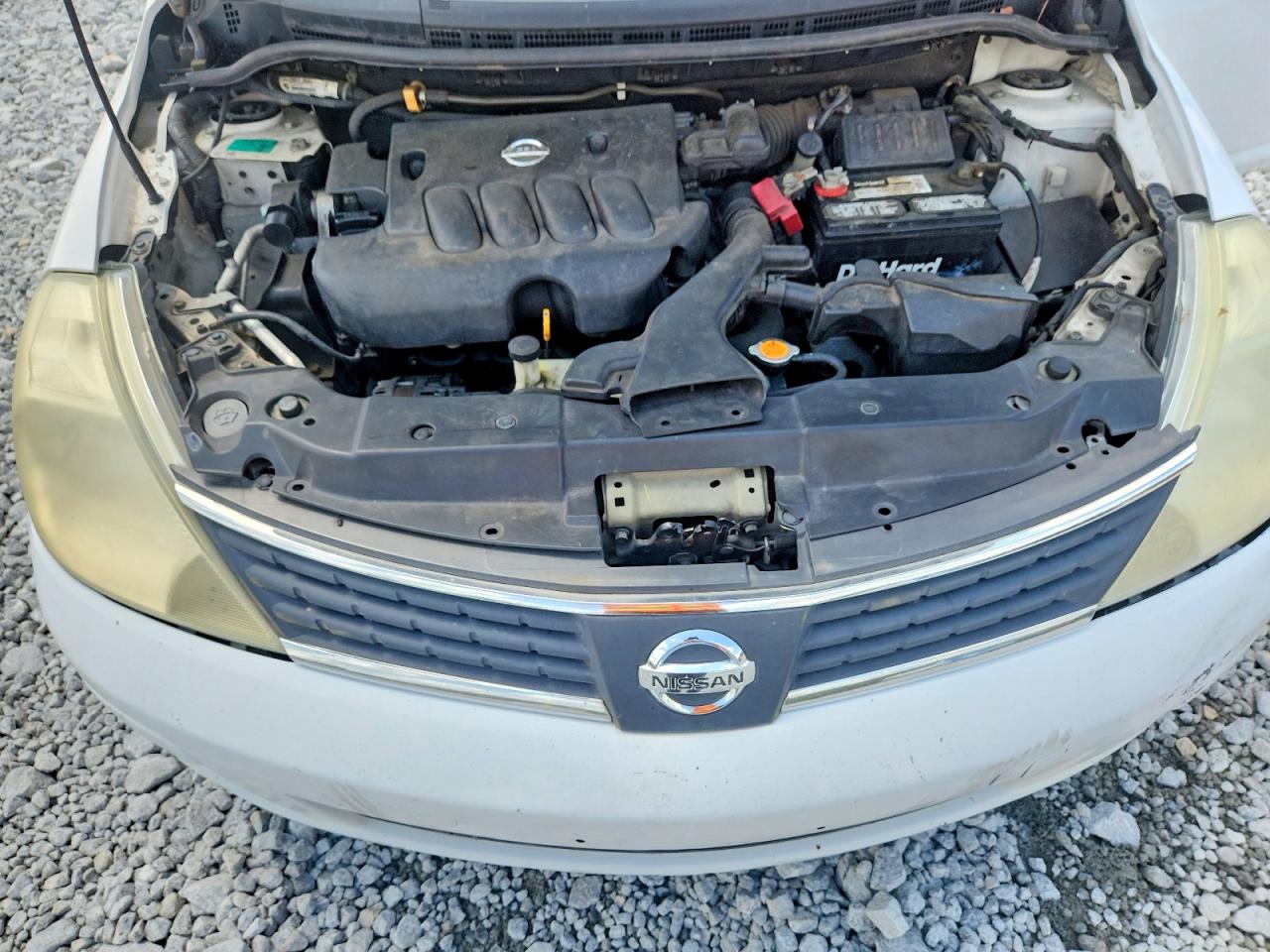 2009 Nissan Versa 1.8 S White vin: 3N1BC13E99L365521