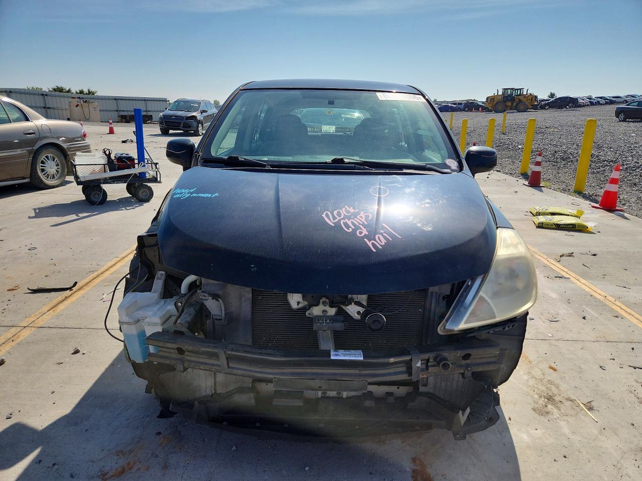 2009 Nissan Versa Black vin: 3N1BC13E99L391021